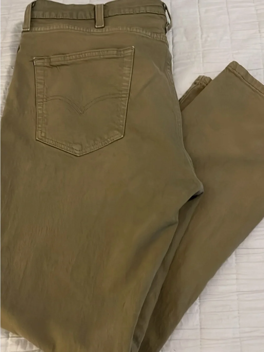 Levi's Straight Jeans - Olive Brown